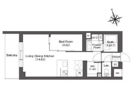 ルーウェ東大泉 311 間取り図
