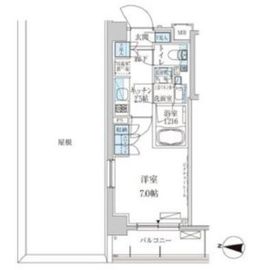 パークアクシス池上 506 間取り図