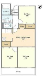 ネオ・プロミネンス 603 間取り図