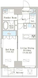 グレースティリア 401 間取り図