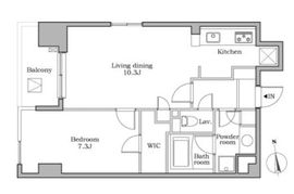 レジディア蒲田2 1401 間取り図