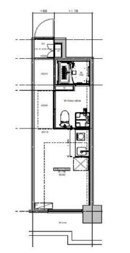 ザ・レジデンス横浜サウス 710 間取り図