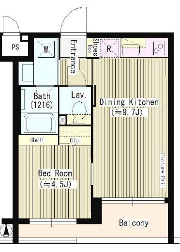 ガーデンコートアネックス 103 間取り図