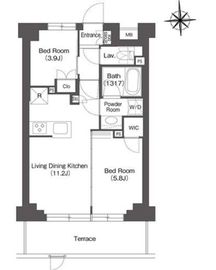 バウスステージ練馬豊玉 503 間取り図