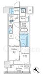 Ｕｒｂａｎ　Ｂｒｅｅｚｅ　巣鴨 708 間取り図