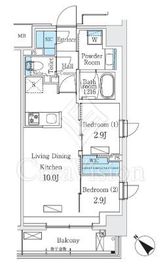 Ｕｒｂａｎ　Ｂｒｅｅｚｅ　巣鴨 605 間取り図