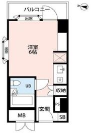 インペリアル南麻布コート＆サテライト 8階 間取り図