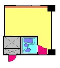 赤坂レジデンシャルホテル 4階 間取り図
