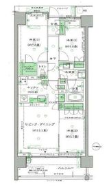 ザ・ミッドランドアベニュー 10階 間取り図