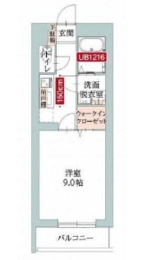 ラ・コリーヌ日吉 3階 間取り図