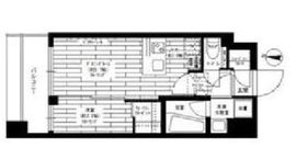 アジールコフレ中野坂上 2階 間取り図