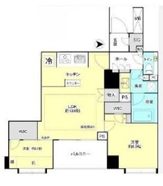 ブランズ池袋立教南 4階 間取り図