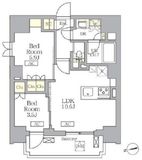 ザ・ライオンズフォーシア文京湯島 804 間取り図