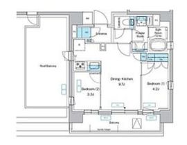 プレディアコート三軒茶屋 903 間取り図