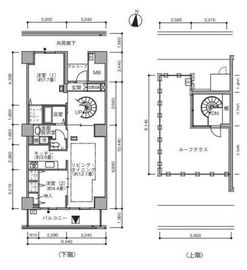 東雲キャナルコートCODAN 21-1403 間取り図