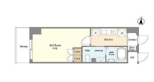 Daffitto三鷹 (ダフィット三鷹) 103 間取り図