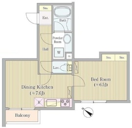 K's court高輪台 201 間取り図