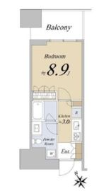 麻布台ヒルズレジデンスB 11階 間取り図