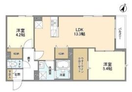 ウェルスクエア渋谷本町 101 間取り図