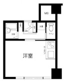 高輪ヒルズ 1階 間取り図