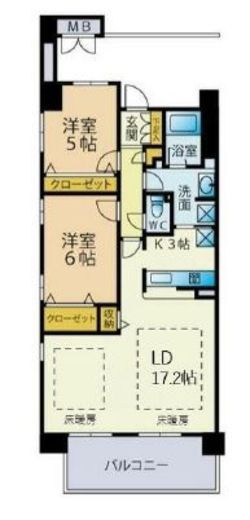 メイツ品川シティ・コア 8階 間取り図