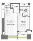 オランダヒルズ森タワーRoP 1305 間取り図