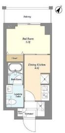 リテラス三ノ輪ウエスト 304 間取り図