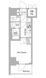 ハーモニーレジデンス川崎#002 13階 間取り図