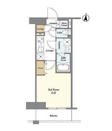 LIBR GRANT 藤沢 (リーブルグラント藤沢) 508 間取り図