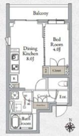 LiveCasa千鳥町 404 間取り図