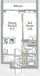LiveCasa千鳥町 403 間取り図