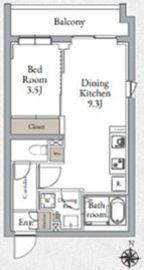 LiveCasa千鳥町 201 間取り図