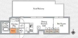 LiveCasa千鳥町 501 間取り図