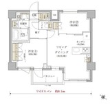 TENAS千歳船橋 303 間取り図