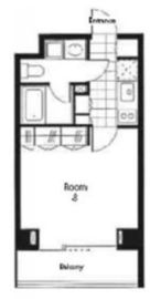 レジディア南雪谷 304 間取り図