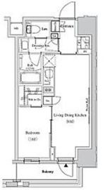 ザ・パークハビオ蕨 304 間取り図
