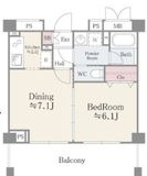 フォリアージュ青葉台 301 間取り図