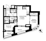パークコート恵比寿 6階 間取り図