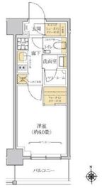 グレーシアフィット横浜 503 間取り図