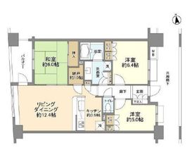 パークホームズ高井戸グランファステール 4階 間取り図