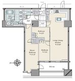 三田ガーデンヒルズ EAST HILL 4階 間取り図