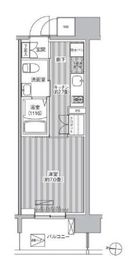 セントラーレ新城 1202 間取り図