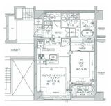 ルネ・ブランシュ横浜海岸通り 7階 間取り図