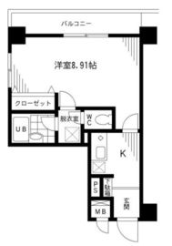 プライムアーバン千代田富士見 403 間取り図