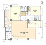 代官山タワー 303 間取り図