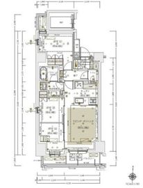アトラス亀戸レジデンス 7階 間取り図