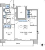 スタイリオ新丸子駅前 1202 間取り図