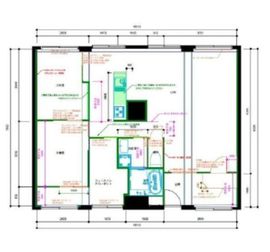 マンションニュー恵比寿 5階 間取り図