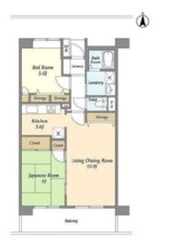 UURコート白鷺 603 間取り図