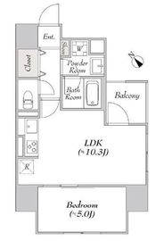 LUMIEC un SENDAGI (ルミークアン千駄木) 8階 間取り図